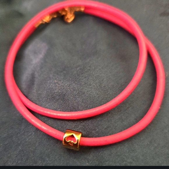 Kate Spade Pink Bracelet with Gold Accents - Picture 2 of 3
